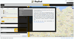 Desktop Screenshot of mapdust.com